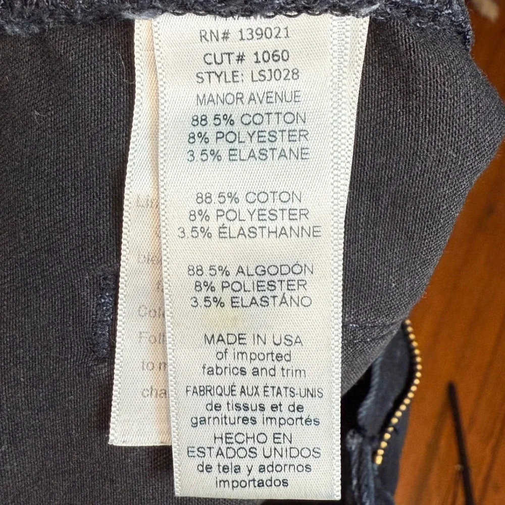 FRAME Jeans, Denim le Skinny De Jeanne Jeans, Low Rise, Manor Avenue, Size 28